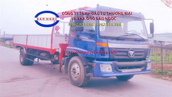 Xe tải thaco auman C160 gắn cẩu unic 3 tấn 3 đốt